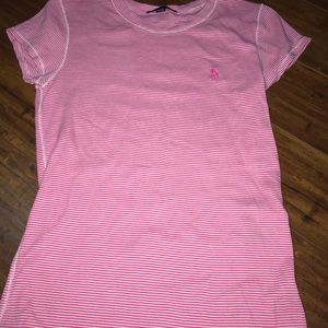 Ralph Lauren Striped pink shirt
